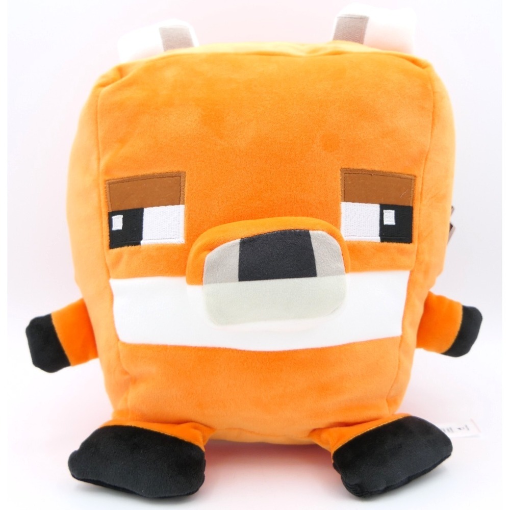 Mattel Minecraft Cuutopia Fox Renard 9" Plush w/ Tag Mojang Age 3+
